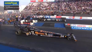 Justin Ashley wins Top Fuel at the 2022 Winternationals