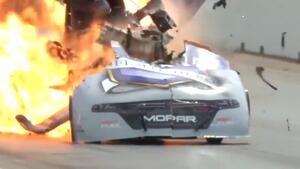 Jack Beckman walks away from HUGE engine explosion in New England