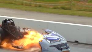 Jack Beckman's BIG boom at the 2016 New England Nationals