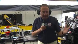 NHRA 101: Funny Car swept-back headers