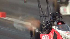 Doug Kalitta and Antron Brown detail the pedalfest at the Topeka Final