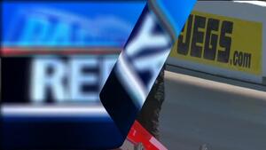 Michele Costa loses a wheel during Super Comp quarterfinals at 2019 Virginia NHRA Nationals