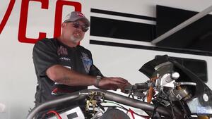 Behind The Visor with Top Fuel Harley Racer Tii Tharpe