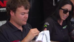 Behind the Scenes of a Mello Yello Autograph Session