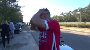 An interview with Hector Arana Jr. after breaking the 200 mph barrier in Gainesville at the Gatornationals