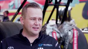 Richie Crampton talks about his return to NHRA Drag Racing