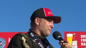 2021 Auto Club NHRA Finals Top Alcohol Funny Car winner Sean Bellemeur
