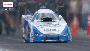 John Force launches his Funny Car in super slo-mo
