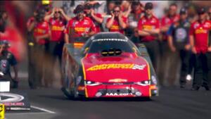 Courtney Force defeats John Force to assert herself as Funny Car favorite