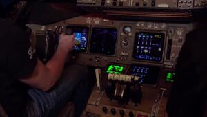 Doug Kalitta takes NASCAR driver Erik Jones in a flight simulator
