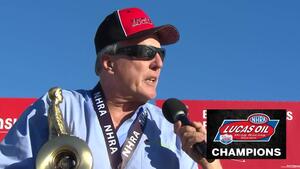 2021 Auto Club NHRA Finals Top Sportsman winner Jeff Gillette