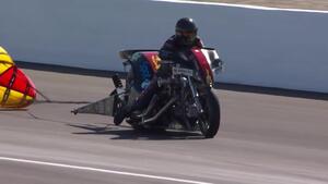 2018 DENSO Spark Plugs NHRA Four-Wide Nationals Top Fuel Harley Winner Rickey House