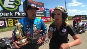 Jay Turner grabs Top Fuel Harley win at 2018 Menards NHRA Heartland Nationals in Topeka