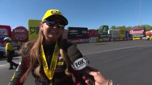 Erica Enders wins first Pro Stock Wally of 2018 at NGK Spark Plugs NHRA Four-Wide Nationals in Charlotte