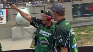 Deric Kramer powers to Pro Stock No. 1 at the Dodge Mile-High NHRA Nationals in Denver