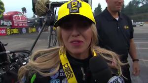 Brittany Force wins the Auto Club Finals