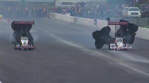 The Torrences go one and two on the last pass Friday in Topeka