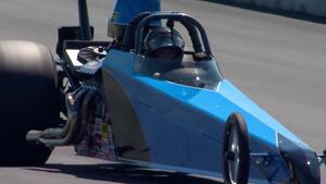 2018 NHRA New England Nationals Super Comp winner Mike Robilotto