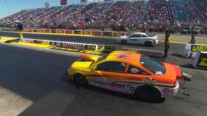 2018 JEGS Route 66 NHRA Nationals Super Stock winner Justin Lamb