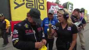 Billy Torrence wins in Top Fuel for the first time at 2018 Lucas Oil NHRA Nationals in Brainerd