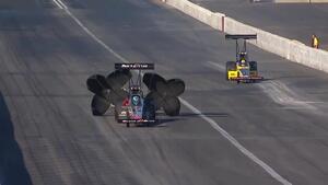 Clay Millican takes the top qualifying spot on Friday in Pomona