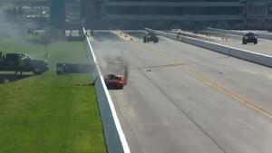 Jose Gonzales wins the Pro Mod Wally in Charlotte while Stevie "Fast" Jackson runners up in wild fashion