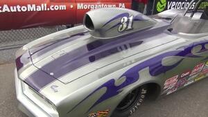 Mothers Best Appearing Cars: Devin Eisenhower&#039;s Super Comp dragster and Super Gas Camaro