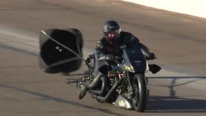 2019 Arizona Nationals Top Fuel Harley winner Beau Layne