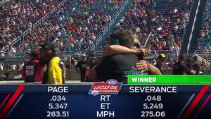 2018 JEGS Route 66 NHRA Nationals Top Alcohol Dragster winner Joey Severance