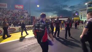 Clay Millican posts low e.t. on Friday night in Gainesville and holds on for the No. 1 qualifier