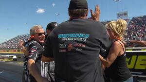 2018 JEGS Route 66 NHRA Nationals Top Alcohol Funny Car winner Shane Westerfield
