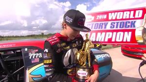 Leah Pritchett wins the SAM Tech NHRA Factory Stock Showdown at the 2018 AAA Texas NHRA FallNationals