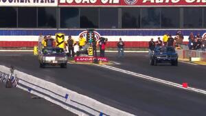 2019 Winternationals Stock Eliminator winner Doug Gibson