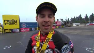 Andrew Hines gets his first win of the season in Pomona