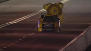 Matt Hagan lights the candles and goes to the top in Friday night qualifying in Houston