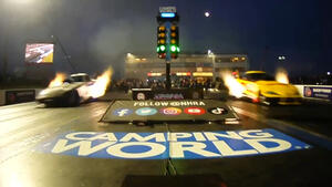 Matt Hagan is the No. 1 qualifier in Funny Car at the 2022 Virginia NHRA Nationals