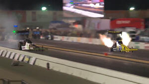 Leah Pruett is the Friday No. 1 qualifier in Top Fuel at the 2022 Sonoma Nationals