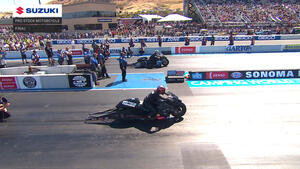 Joey Gladstone scores first career win in Pro Stock Motorcycle at 2022 Denso NHRA Sonoma Nationals