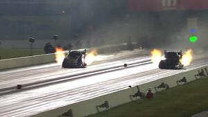 Robert Hight is the No. 1 qualifier in Funny Car Friday at the 2022 Dodge Power Brokers NHRA U.S. Nationals