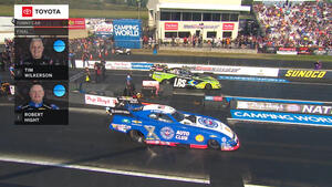 Robert Hight wins Funny Car at the 2022 Pep Boys NHRA Nationals