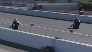 Matt Smith is the No. 1 qualifier Friday in Pro Stock Motorcycle at the 2022 NHRA Nevada Nationals