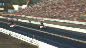 Justin Ashley qualifies No. 1, wins Mission #2Fast2Tasty NHRA Challenge Top Fuel title