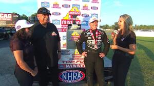 Justin Ashley wins Mission #2Fast2Tasty NHRA Challenge Top Fuel title at Indy