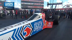 Antron Brown wins Top Fuel at the 2023 Dodge Power Brokers NHRA U.S. Nationals