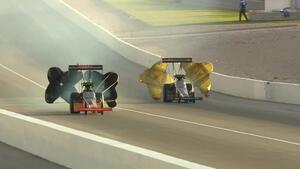 Mike Salinas is the low qualifier in Top Fuel on Friday of the 2023 NHRA Nevada Nationals