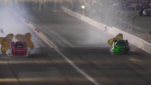 Matt Hagan is the No. 1 qualifier in Funny Car on Friday of the 2023 In-N-Out Burger NHRA Finals