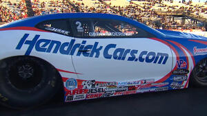 Greg Anderson is the No. 1 qualifier in Pro Stock on Friday of the 2023 In-N-Out Burger NHRA Finals