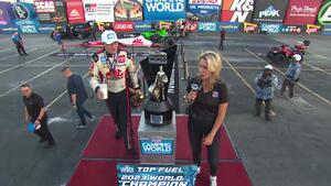 Doug Kalitta wins Top Fuel and the world championship at the 2023 In-N-Out NHRA Finals